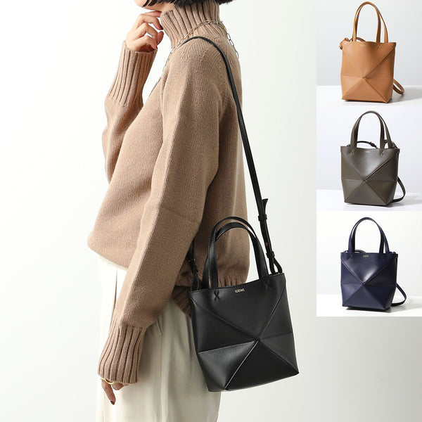 ★大特価 SPECIAL SALE★LOEWE ロエベ トートバッグ PUZZLE FOLD TOTE MINI  パズル フォルド レディース レザー 鞄